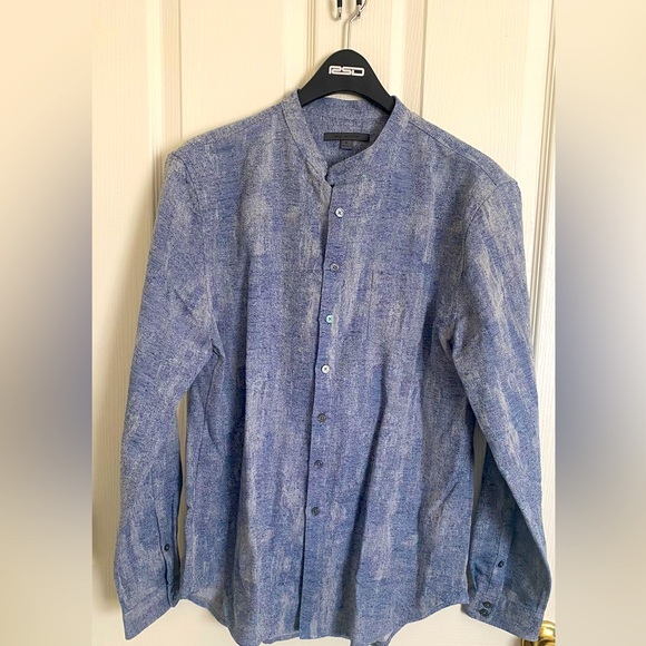 John Varvatos Other - Men’s John Varvatos Blue Button Down Shirt